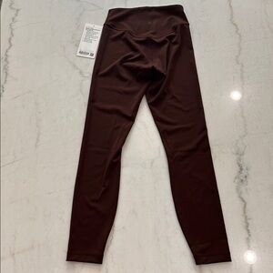 Lululemon NWT Wunder Under SmoothCover HR Tights 25” Leggings Lava Cake Size 4